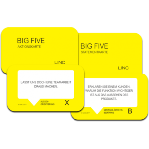 Linc Kartenspiel-Set Big Five