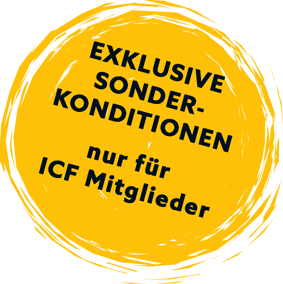 Sonderkonditionen ICF Mitglieder