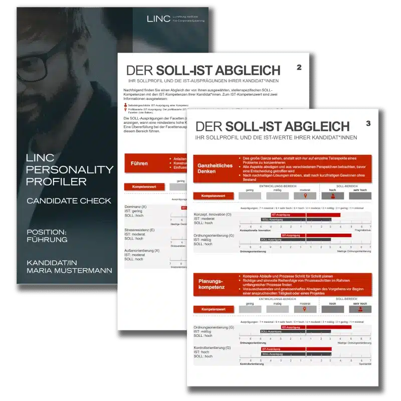 Candidate Check – LINC Personality Profiler