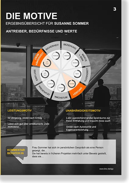 Management Summary – LINC Personality Profiler